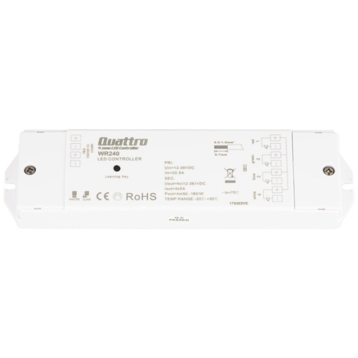 240 Watt Wireless Radio Frequency Dimming Receiver