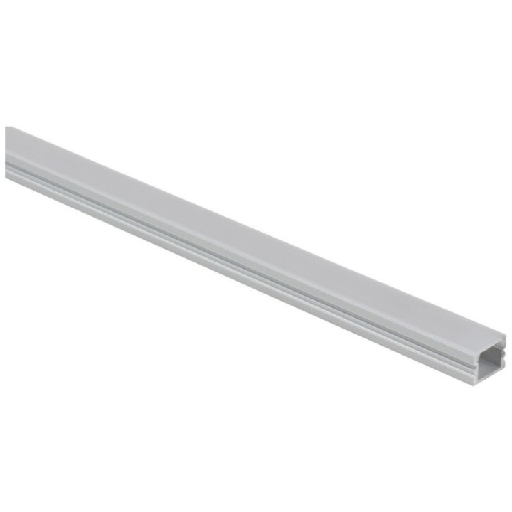 Dual-Mount Series Surface or Trimless Recessed Aluminum Profile  Frosted Lens