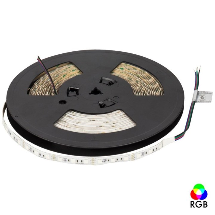 130 Lumens/Ft. 12-volt Accent Output LED Tape Light  Multi-Color RGB