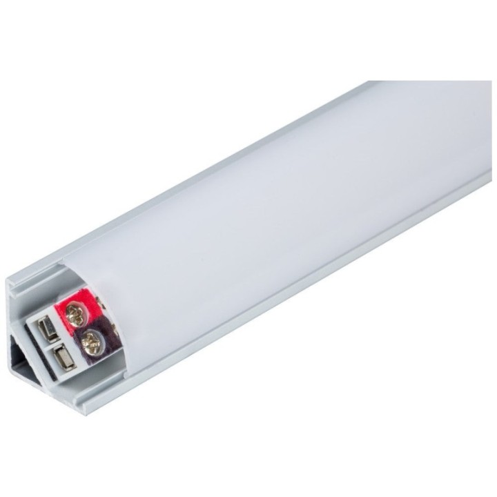 Angled Profile Linear Fixtures - Single-White
