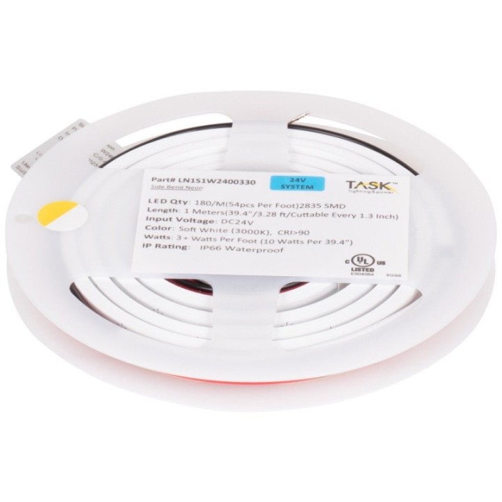 Side Bend Single-White 24V