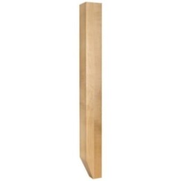 3-1/2" W x 3-1/2" D x 35-1/2" H Shaker Tapered Foot Post