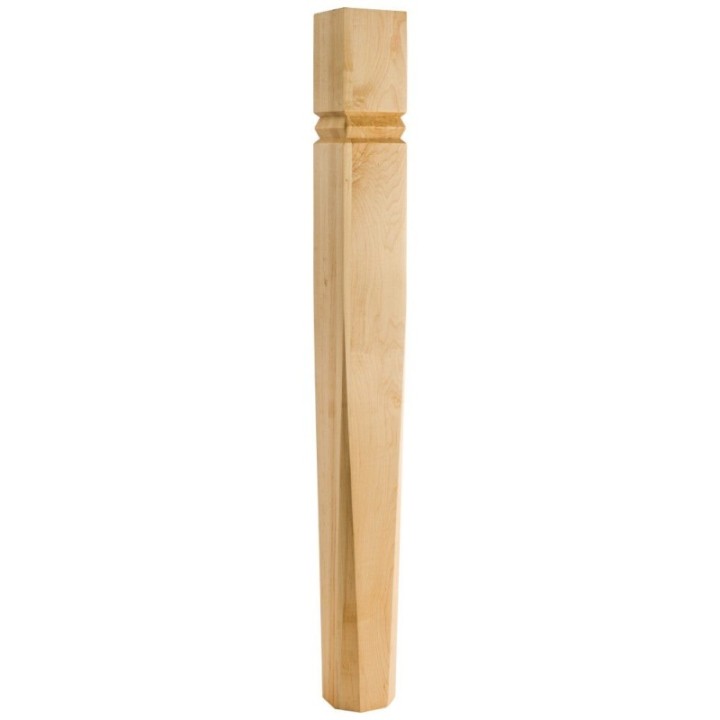 Beveled Grooved Post