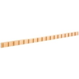 1/4" D x 5/8" H Dentil Moulding