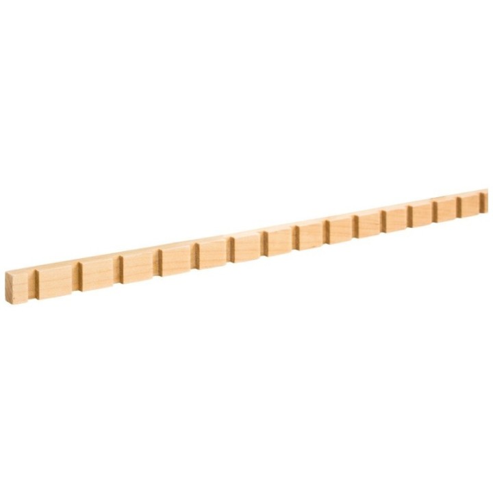 3/8" D x 9/16" H Dentil Moulding