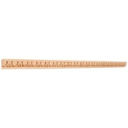 9/16" D x 1" H Egg & Dart Embossed Moulding