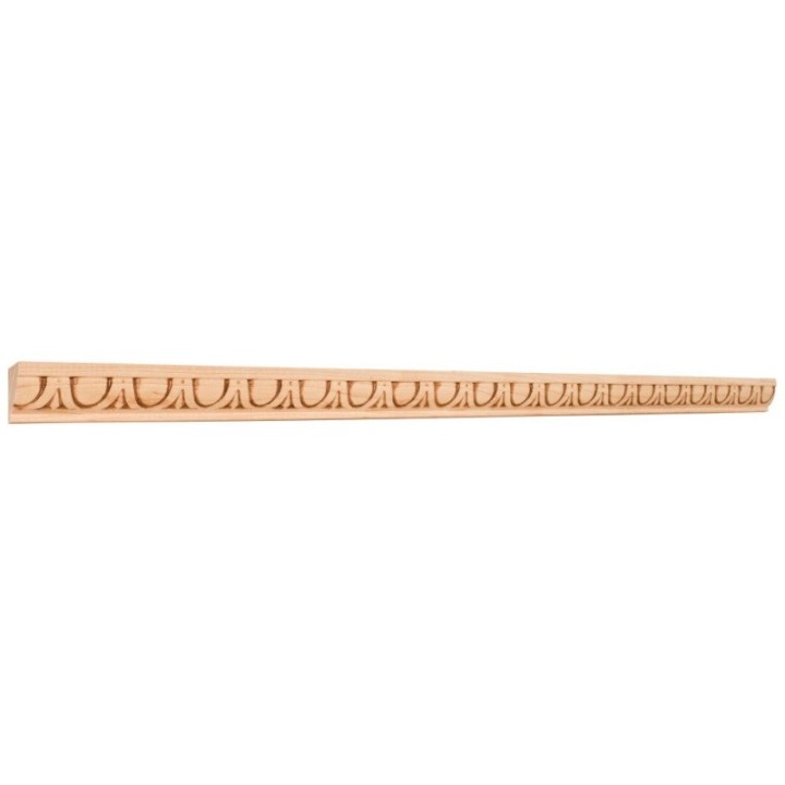 9/16" D x 1" H Egg & Dart Embossed Moulding