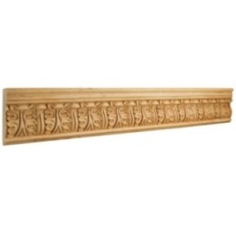 1" D x 3-3/4" H Acanthus Hand Carved Moulding