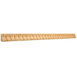 3/4" D x 1-5/16" H Tulip Hand Carved Moulding