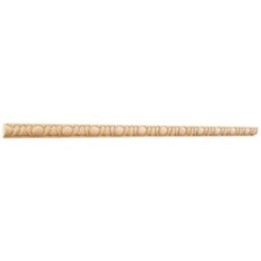 5/16" D x 5/8" H Maple Egg & Dart Hand Carved Moulding