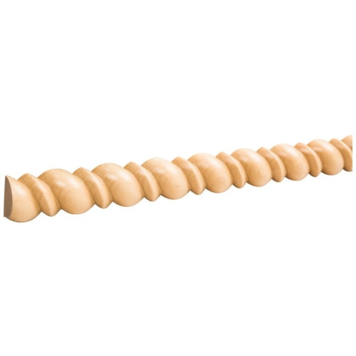Beaded Half Round Rope Moulding