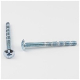 8-32 x 1-3/4" Zinc Plated Phillips Slotted Combo Break-Away Machine Screw Sold by the Box. Order 1 for a Box of 1 000 Screws