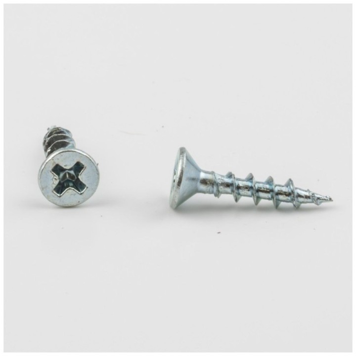 #5 x 5/8" Zinc Plated Phillips Drive Coarse Thread Flat Head Screw Sold by the Box. Order 7.5 for a Box of 7 500 Screws