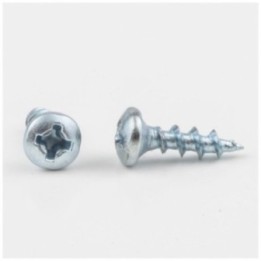 #6 x 1/2" Zinc Plated Phillips Drive Type 17 Coarse Thread Pan Head Screw Sold by the Box. Order 6 for a Box of 6 000 Screws
