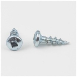 #6 x 1/2" Zinc Plated Square Drive Type 17 Coarse Thread Pan Head Screw Sold by the Box. Order 6 for a Box of 6 000 Screws