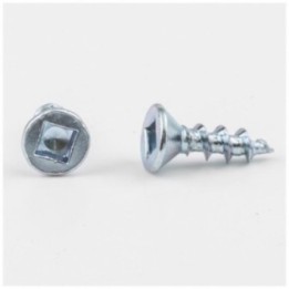 #6 x 1/2" Zinc Plated Square Drive Coarse Thread Flat Head Screw Sold by the Box. Order 6 for a Box of 6 000 Screws