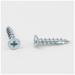 #6 x 3/4" Zinc Plated Phillips Drive Type 17 Coarse Thread Flat Head Screw Sold by the Keg. Order 20 for a Keg of 20 000 Screws