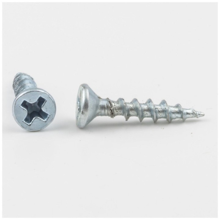 #6 x 3/4" Zinc Plated Phillips Drive Coarse Thread Flat Head Screw Sold by the Box. Order 2 for a Box of 2 000 Screws