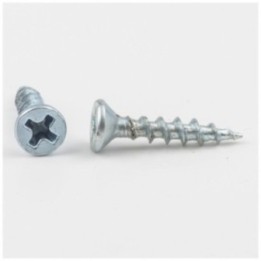 #6 x 3/4" Zinc Plated Phillips Drive Coarse Thread Flat Head Screw Sold by the Box. Order 5 for a Box of 5 000 Screws