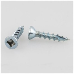#6 x 3/4" Zinc Plated Square Drive Type 17 Coarse Thread Flat Head Screw Sold by the Box. Order 5 for a Box of 5 000 Screws