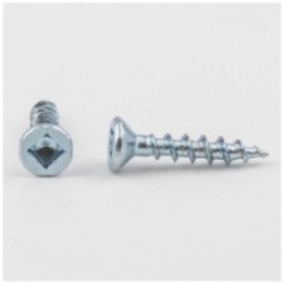 #6 x 3/4" Zinc Plated Square Drive Coarse Thread Flat Head Screw Sold by the Box. Order 2 for a Box of 2 000 Screws