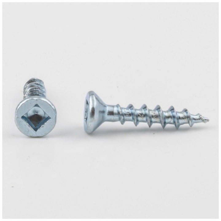 #6 x 3/4" Finish: Zinc Plated Square Drive Coarse Thread Flat Head Screw Sold by the Box. Order 5 for a Box of 5 000 Screws