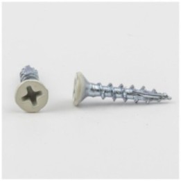 #6 x 3/4" Almond Phillips Drive Type 17 Coarse Thread Flat Head Screw Sold by the Box. Order 5 for a Box of 5 000 Screws