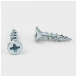 #6 x 5/8" Zinc Plated Phillips Drive Type 17 Coarse Thread Flat Head Screw. Order 2 for a Box of 2 000 Screws