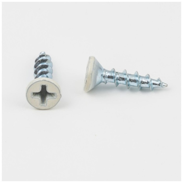 #6 x 5/8" Almond Phillips Drive Coarse Thread Flat Head Screw Sold by the Box. Order 6 for a Box of 6 000 Screws