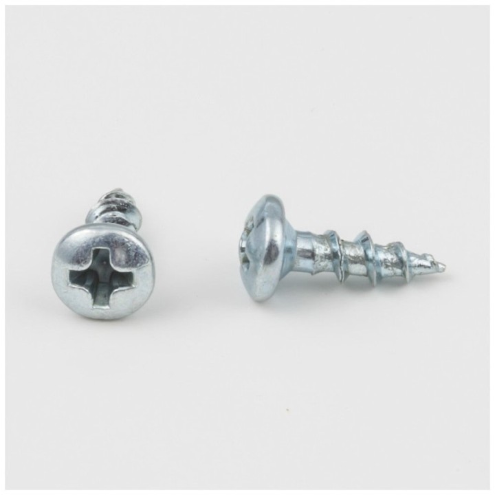 #6 x 7/16" Zinc Plated Phillips Drive Coarse Thread Pan Head Screw Sold by the Box. Order 6 for a Box of 6 000 Screws
