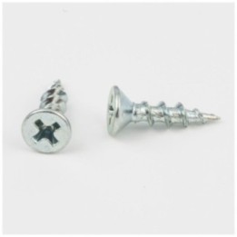 #7 x 5/8" Zinc Plated Phillips Drive Coarse Thread Flat Head Screw Sold by the Keg. Order 20 for a Keg of 20 000 Screws
