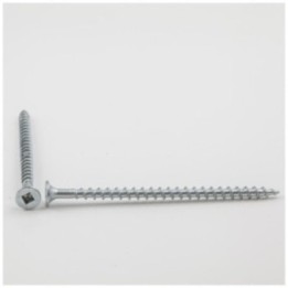 #8 x 3" Zinc Plated Square Drive Coarse Thread Bugle Head Coarse Thread Drywall Screw Sold by the Keg
