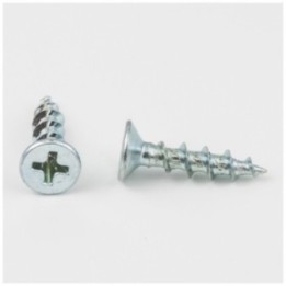 #8 x 3/4" Zinc Plated Phillips Drive Type 17 Coarse Thread Flat Head Screw Sold by the Box. Order 3 for a Box of 3 000 Screws