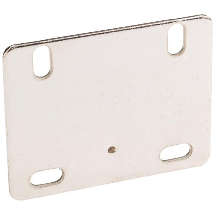 2" X 1-1/2" Bright Nickel Flat Bracket - Priced and Sold by the Thousand