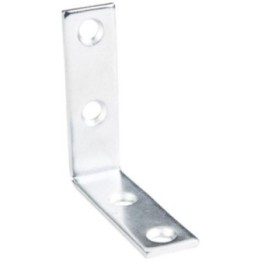 2" x 2" Zinc Plated Steel Corner Brace