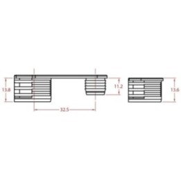 Connector Cam for 19 mm Panel