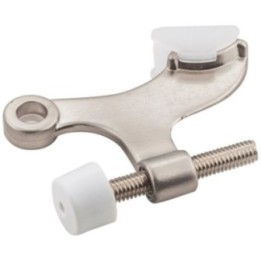 Hinge Pin Door Stop with Self-Adjusting Pad