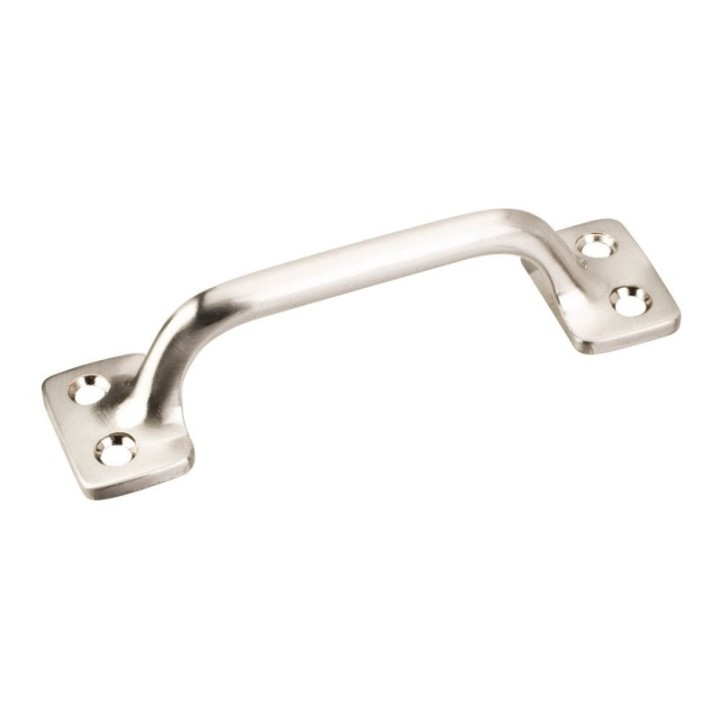 Sash Pull  4-1/16" x 1-1/8" in Satin Nickel Finish