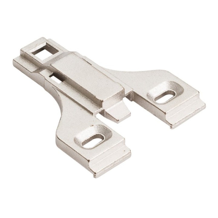 HR MAX™ Heavy Duty 3 mm Non-Cam Adj Zinc Die Cast Plate for 500 Series Euro Hinges