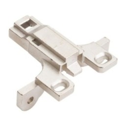 HR MAX™ Heavy Duty 3 mm Non-Cam Adj Zinc Die Cast Plate for 500 Series Euro Hinges