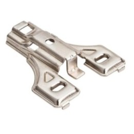 HR MAX™ Standard Duty 3 mm Non-Cam Adjustable Steel Plate for 500 Series European Hinges
