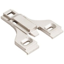 HR MAX™ Heavy Duty 0 mm Non-Cam Adj Zinc Die Cast Plate for 125° 500 Series Euro Hinges
