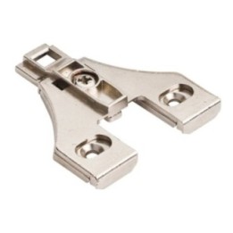 HR MAX™ Heavy Duty 0 mm Cam Adj Zinc Die Cast Plate Recommended for 125° Hinge for 500 Series Euro Hinges