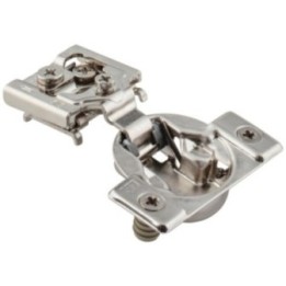 HR MAX™ 105° 5/8" Overlay Self-close Compact Hinge with Press-in 8 mm Dowels