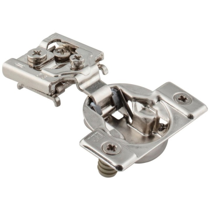 HR MAX™ 105° 5/8" Overlay Self-close Compact Hinge with Press-in 8 mm Dowels