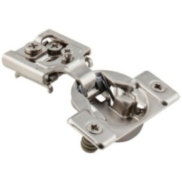 HR MAX™ 105° 1/2" Overlay Self-close Compact Hinge with Press-in 8 mm Dowels