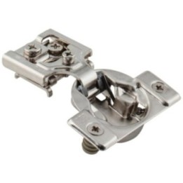 HR MAX™ 105° 7/16" Overlay Self-close Compact Hinge with Press-in 8 mm Dowels